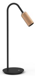 Stolní lampa ANTIDARK, Černá, Obývací pokoj