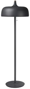 Northern Šedá kovová stojací lampa Acorn 148 cm