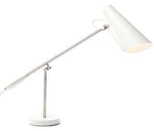 Northern Bílá kovová stolní lampa Birdy