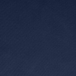 Tmavě modrý blackout závěs na kroužcích PARISA 135x250 cm