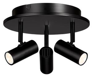 Cato Triospot Stropní Lampa Mat Černá/Matný Černá