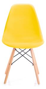 Židle Skandinávská Žluté MARGOT