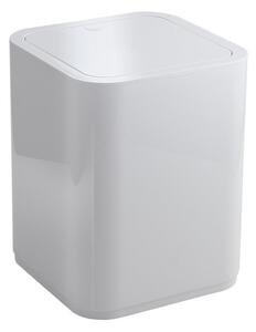 Gedy - SEVENTY odpadkový koš výklopný, 8l, plast ABS, bílá 630922