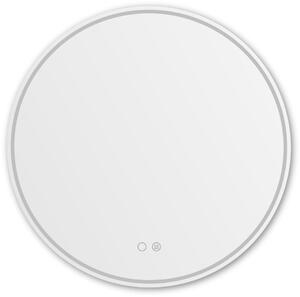 Zuma Line zrcadlo 60x60 cm kulatý s osvětlením s vyhřívací podložkou D3004-60