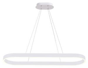 VK Light Orra LED závěsné elipsovité svítidlo Bílá1200 mm