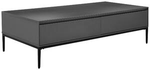 KONFERENČNÍ STOLEK, černá, kov, kompozitní dřevo, 140/40/70 cm MID.YOU - Konferenční stolky, Online Only