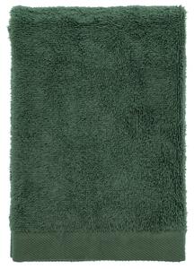 Södahl Tmavě zelený bavlněný ručník Comfort 50 x 100 cm
