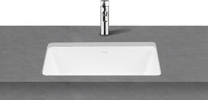 Oltens Drammen umyvadlo 48x36.5 cm obdélníkový pod pult bílá 40106000