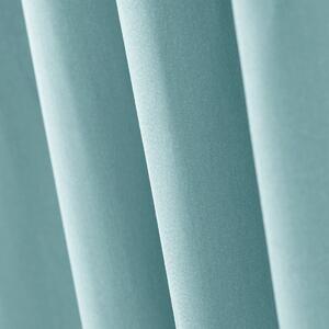 Ozdobné závěsy s poutky Oxford Tie Back 140x250 cm Modré ELEGANTE