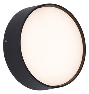 Moderní venkovní nástěnné svítidlo černé vč. LED IP65 - Dop