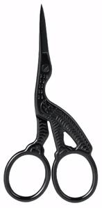 Gaira® Nůžky vyšívací 4198, Barva černá