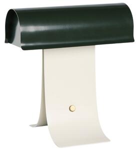 Northern Tmavě zelená kovová stolní LED lampa Archive 25 cm