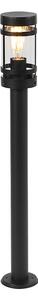Moderní venkovní lampa černá 80 cm IP44 - Gleam