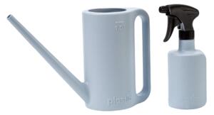 Set konvička a rozprašovač MAX, šedomodrá