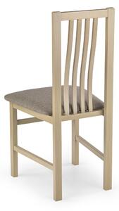 Židle do jídelny Dřevěný čalouněná Dub ARIA