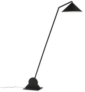 Northern Černá kovová stojací lampa Gear 190 cm
