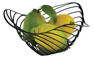 Designová nádoba na ovoce Trinity 12 B, černá, prům. 26 cm - Alessi