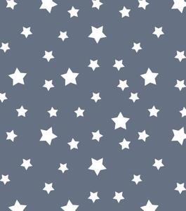 Metráž látka plenkovina jednoduchá - Hvězdy na šedé | RTex