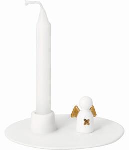 Räder Porcelánový svícen s andělíčkem pro štěstí