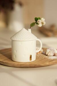 Räder Porcelánový hrnek House Cup s víčkem Chimney