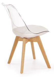 Moderní jídelní židle Transparentní Skandinávské PERUGIA