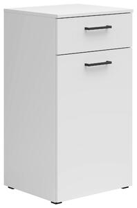 KOMODA, bílá, 45/83/40 cm Carryhome - Široké komody