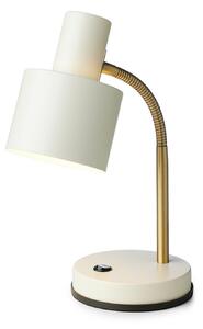 Stolní lampa Halo Design, Béžová, Obývací pokoj, Kov