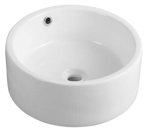 AQUALINE - Keramické umyvadlo na desku Ø 42 cm, bílá 49414