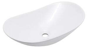 Umyvadlo na desku SAT Infinitio 61,5x36 cm bez otvoru pro baterii SATINF61536