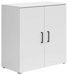 KOMODA, bílá, 80/83/40 cm Carryhome - Široké komody