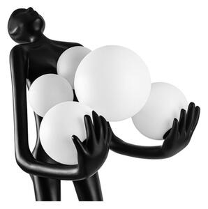 Azzardo AZ4985 - Stojací lampa ATLAS 6xE14/50W/230V 180 cm pryskyřice