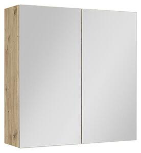 Koupelnová zrcadlová skříňka Vicco Lavia Řemeslný dub 60 x 60.2 cm, Model 66087