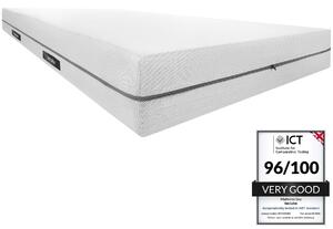 Tectake Matrace Sky 2v1, stupěň tvrdosti, 3D síťovina - 90 x 190 cm