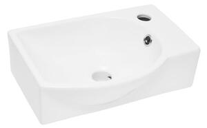 Umyvadlo SAT Brevis 40,5x28 cm otvor pro baterii vpravo SATBRE4028R