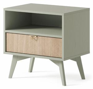 Noční stolek FOREST S54 - zelený