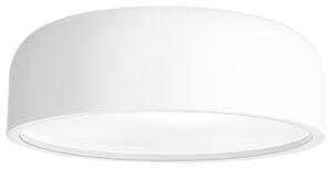 Matně bílé kovové stropní světlo Nova Luce Perleto 48 cm