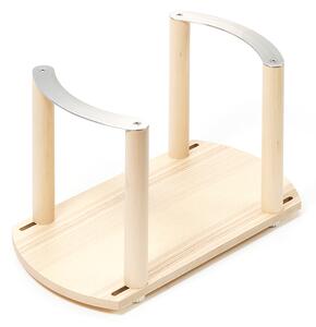 Kessebohmer KES 009197 LiniQ držák talířů 340 x 180 světlý dub