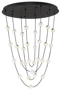 Kovové závěsné LED světlo Nova Luce Alcinoe 84 cm