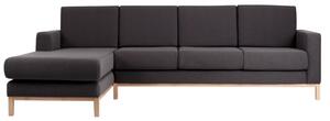 Nordic Design Rohová pohovka Skandi 282 cm, levá