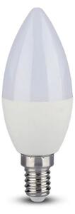 LED RGB Stmívatelná žárovka E14/4,8W/230V 4000K + dálkové ovládání