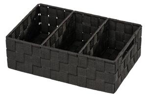 WENKO 20978100 - Organizer ADRIA 32x21 cm černá