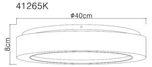 Globo 41265K - LED Stropní svítidlo LIAMI LED/24W/230V pr. 40 cm 4000K bílá