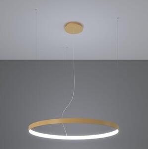 Thoro TH.181 - LED  Lustr na lanku RIO LED /50W/230V CRI95 4000K pr. 78 cm zlatá