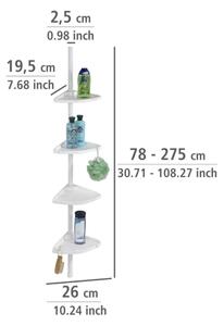 WENKO 3201010100 - Rohový prvek COMPACT 26x195 cm bílá