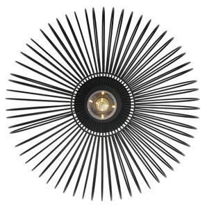 Nordlux - Stropní svítidlo BERONI 1xE27/60W/230V pr. 40,3 cm černá