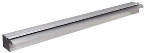 Obdélníková bazénová fontána s LED nerezová ocel 90 cm