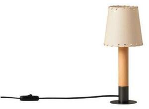 Stolní lampa Santa & Cole, stmívatelné, Béžová, Obývací pokoj, Dřevo
