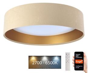 BPS Koncept LED Stropní svítidlo SMART GALAXY LED/36W/230V Wi-Fi Tuya béžová/zlatá + DO BS0517