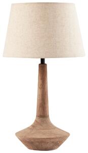 Stolní lampa GODAWARI Mangové dřevo Tmavě hnědá