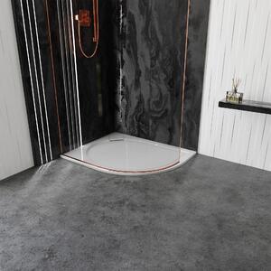 Vayer Virgo asymetrická sprchová vanička, litý mramor Orientace: Levá, Rozměr vaničky: 120x80cm